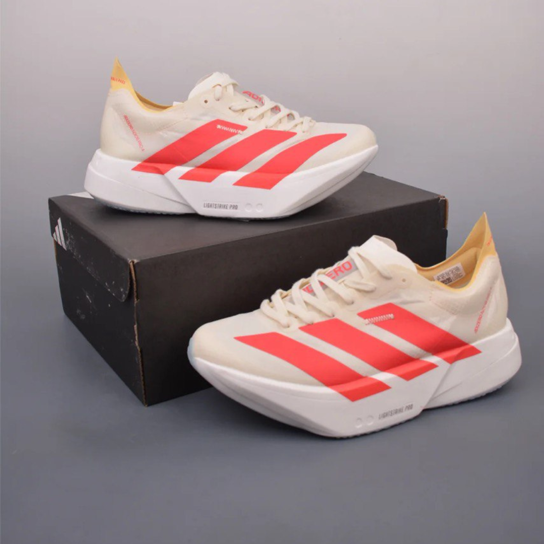 Adidas Adizero Adios Pro 4 Bege/Vermelho