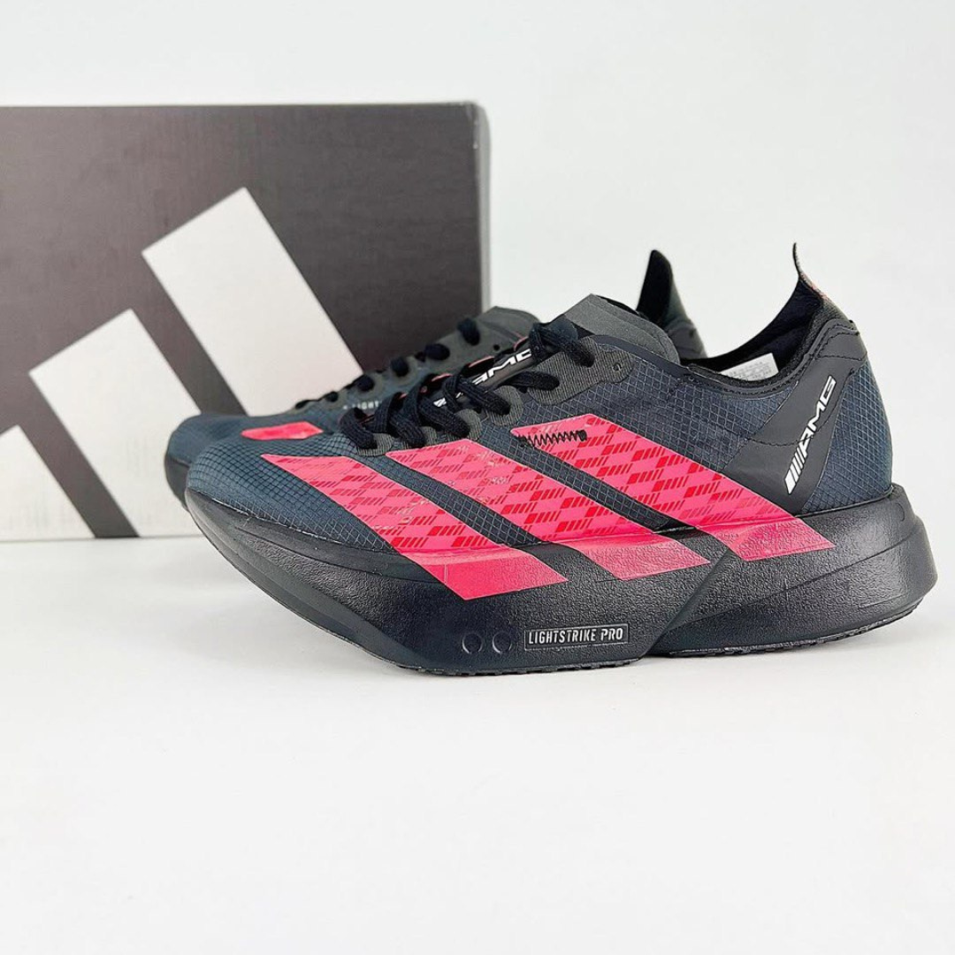 Adidas Adizero Adios Pro 4 Mercedes AMG Preto/Vermelho Lúcido