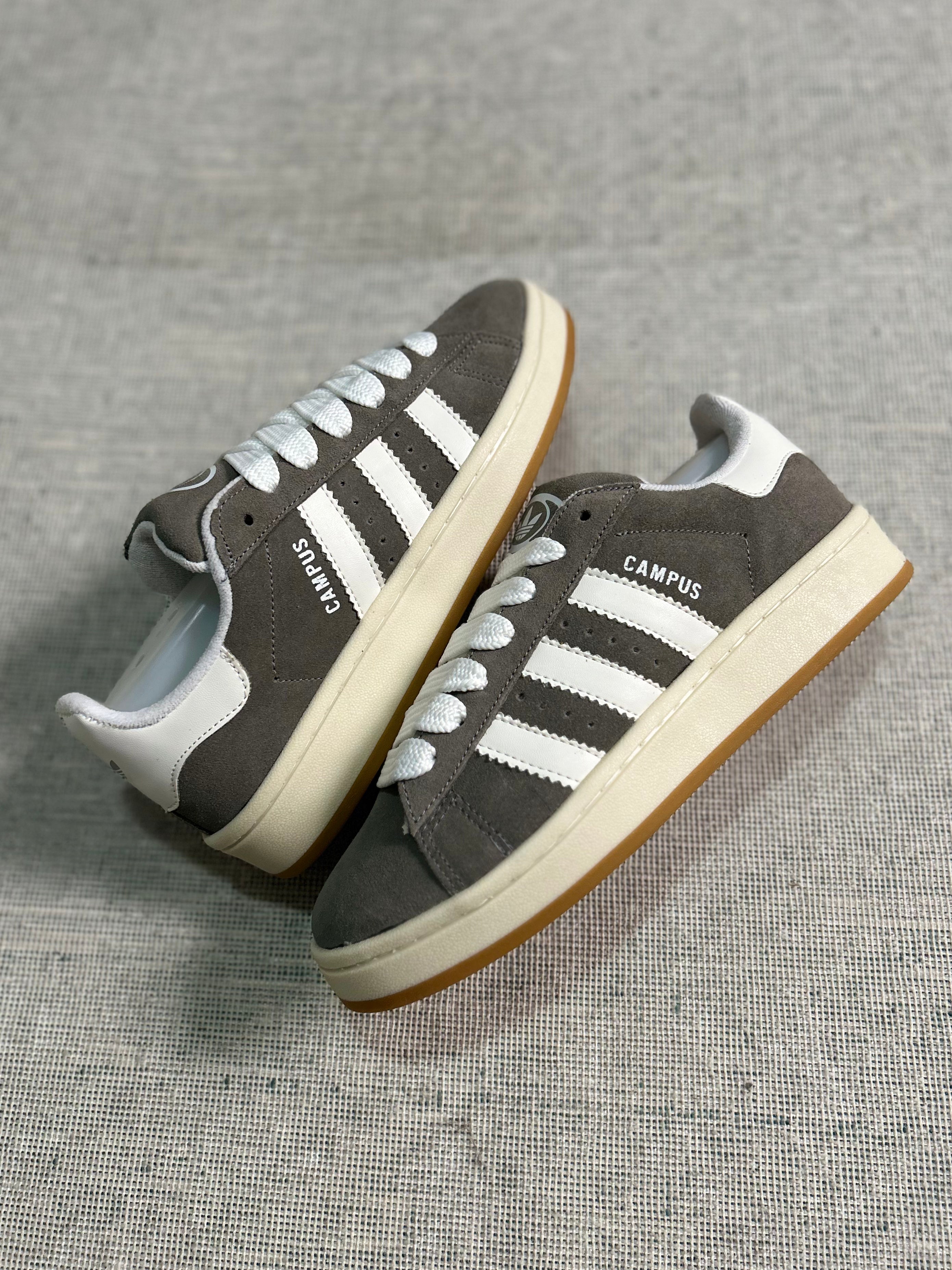 Adidas Campus - Cinza camurça