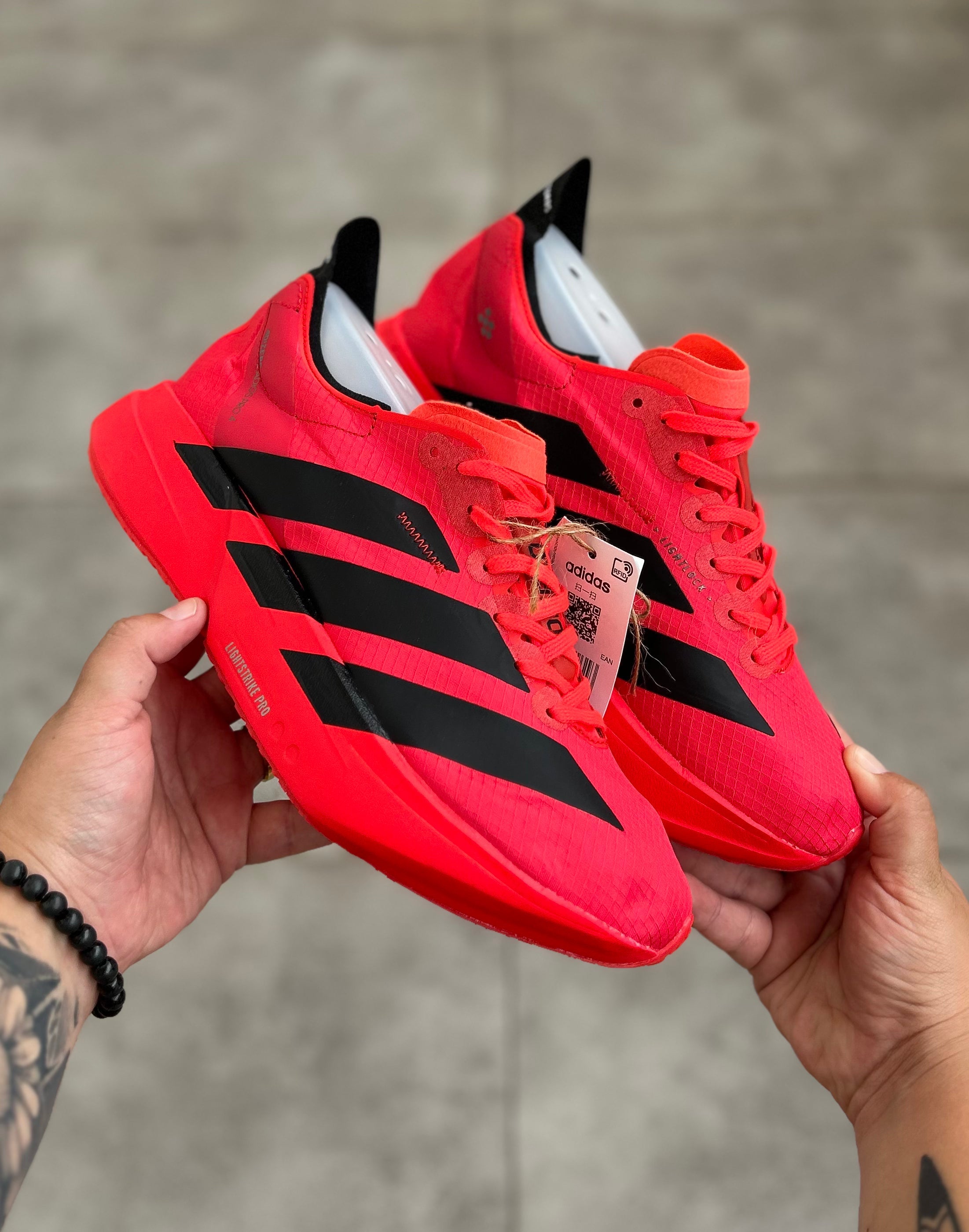 Adidas Adizero Adios Pro 4 Vermelho- Importado
