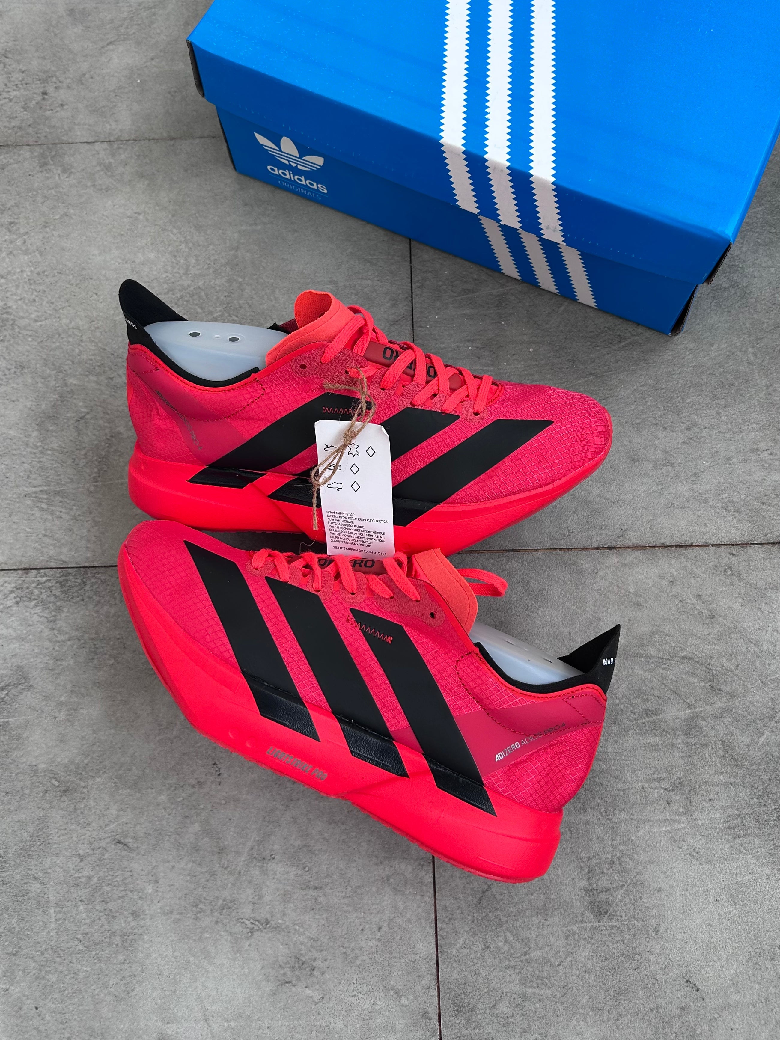 Adidas Adizero Adios Pro 4 Vermelho- Importado