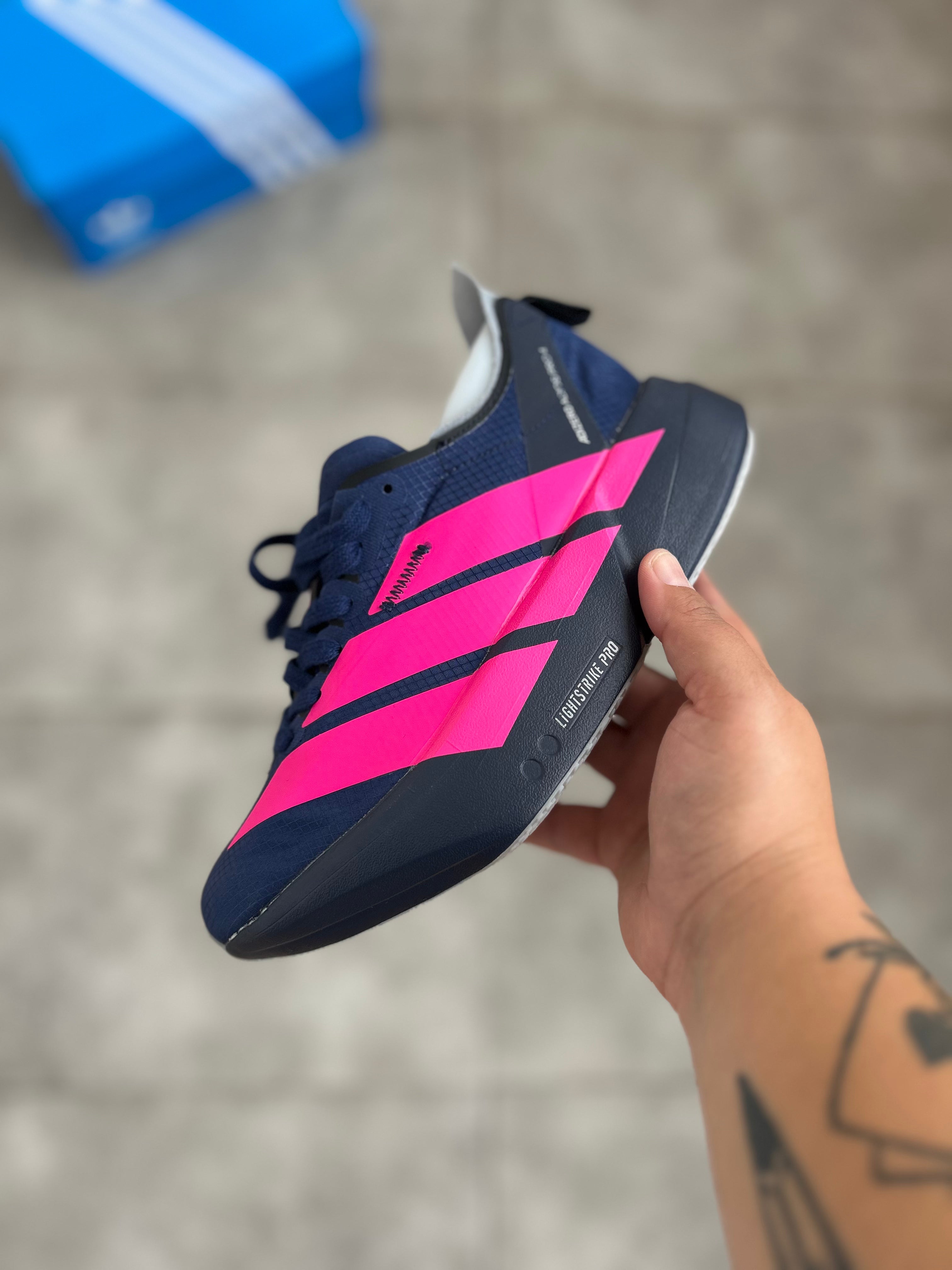 Adidas Adizero - Preto e Rosa