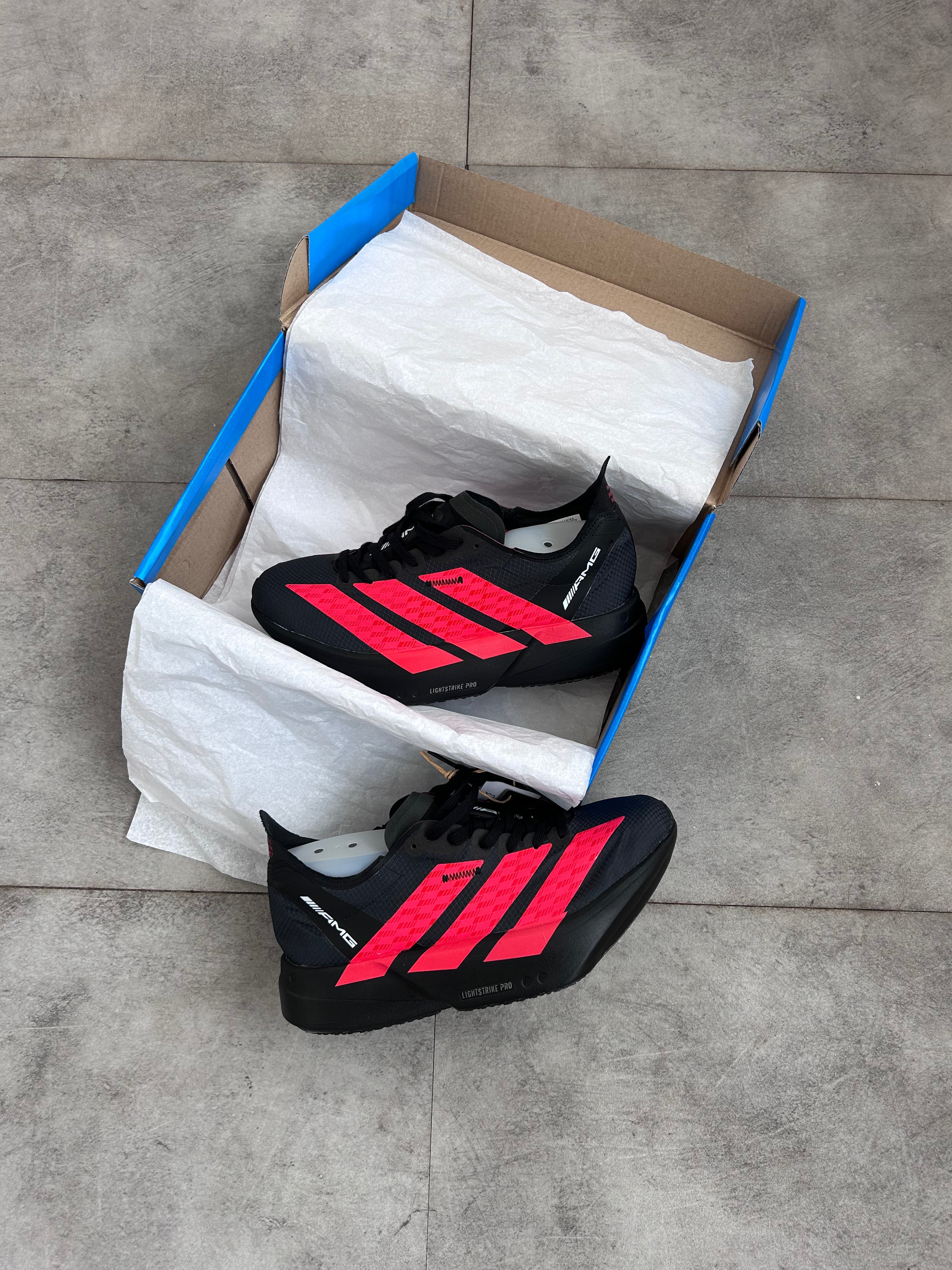 Adidas Adizero Adios Pro 4 Preto e Vermelho- Importado