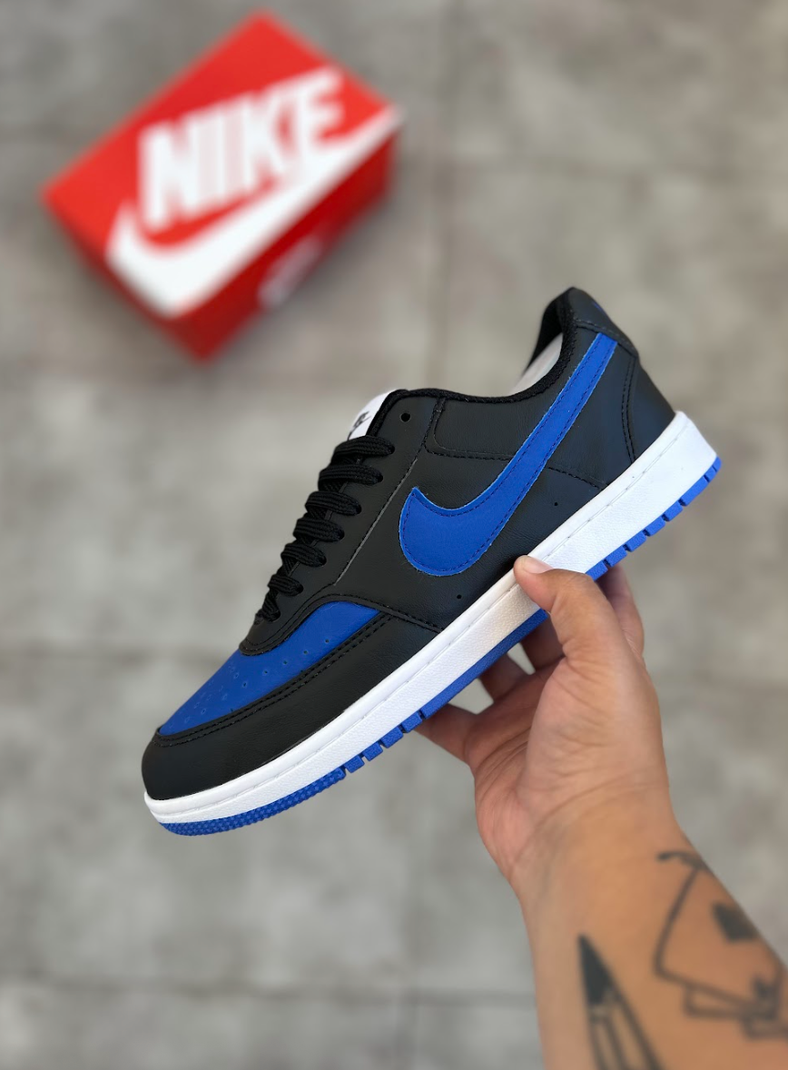 Nike Court Vision - Preto/Azul