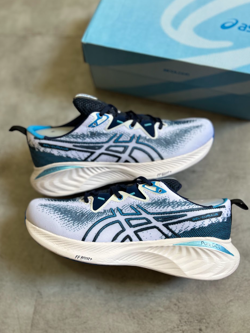 Asics Gel - Branco/Azul