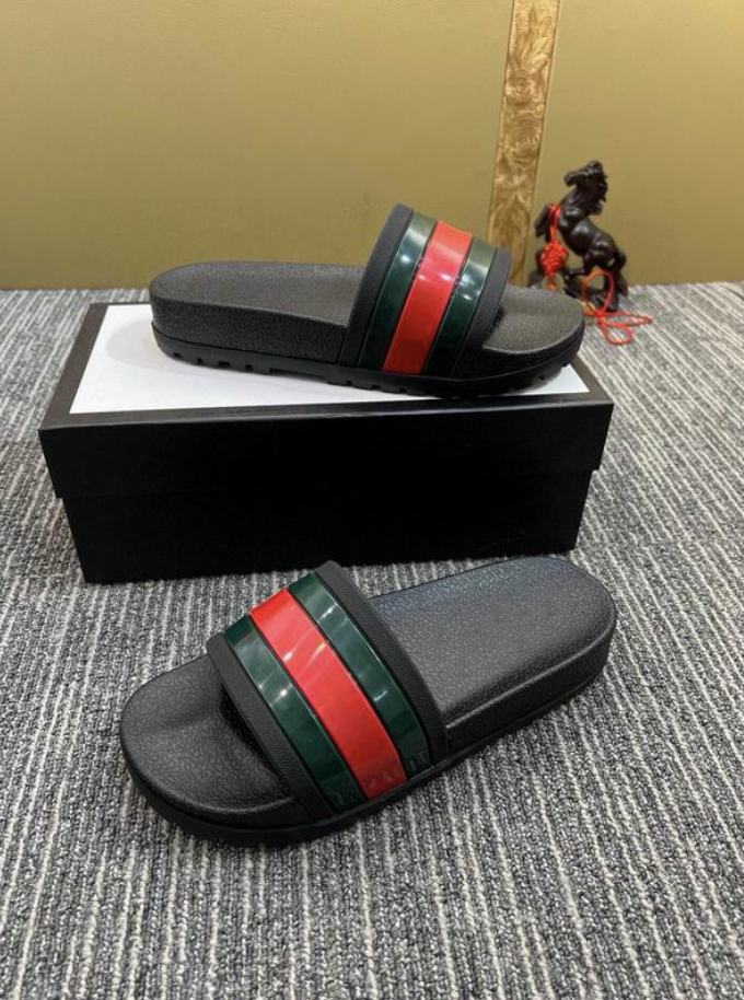 Slide Gucci - Preto