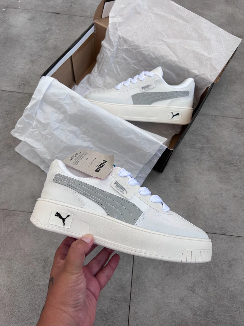 Puma Palermo - Bege e Cinza