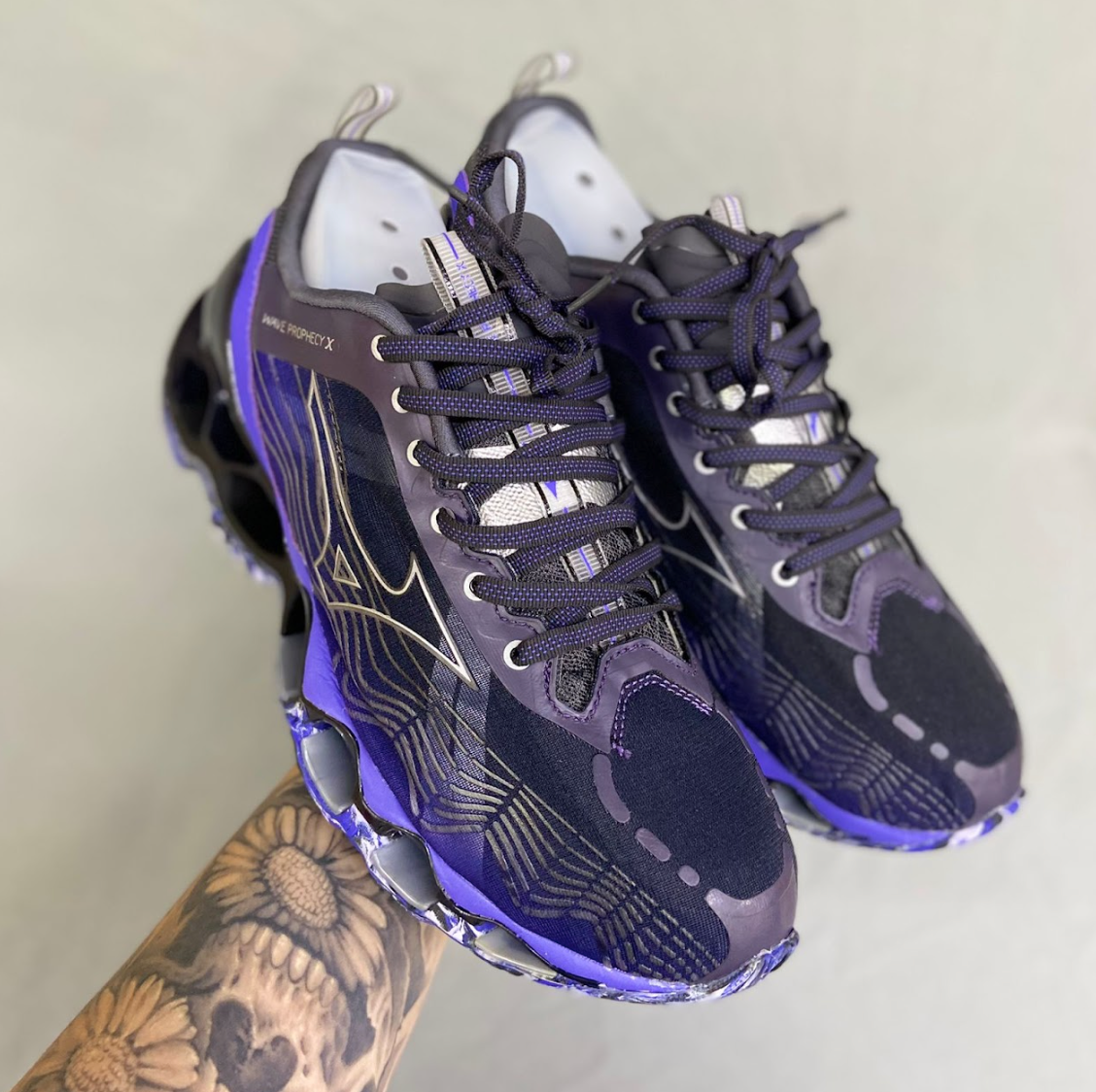Mizuno Prophecy X - Preto e Roxo