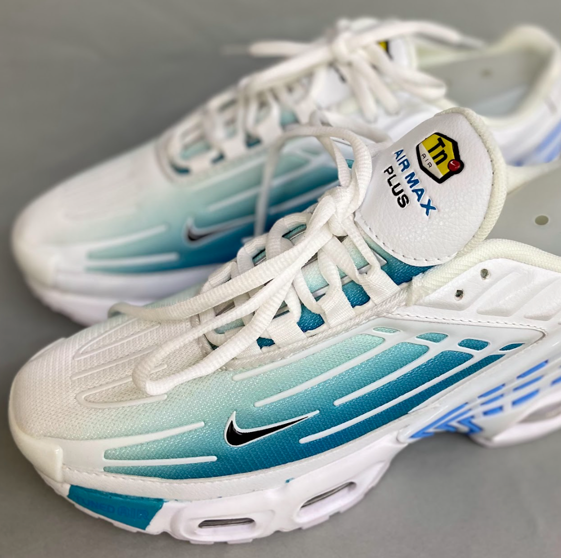 Nike Airmax TN 4 - Branco com Azul