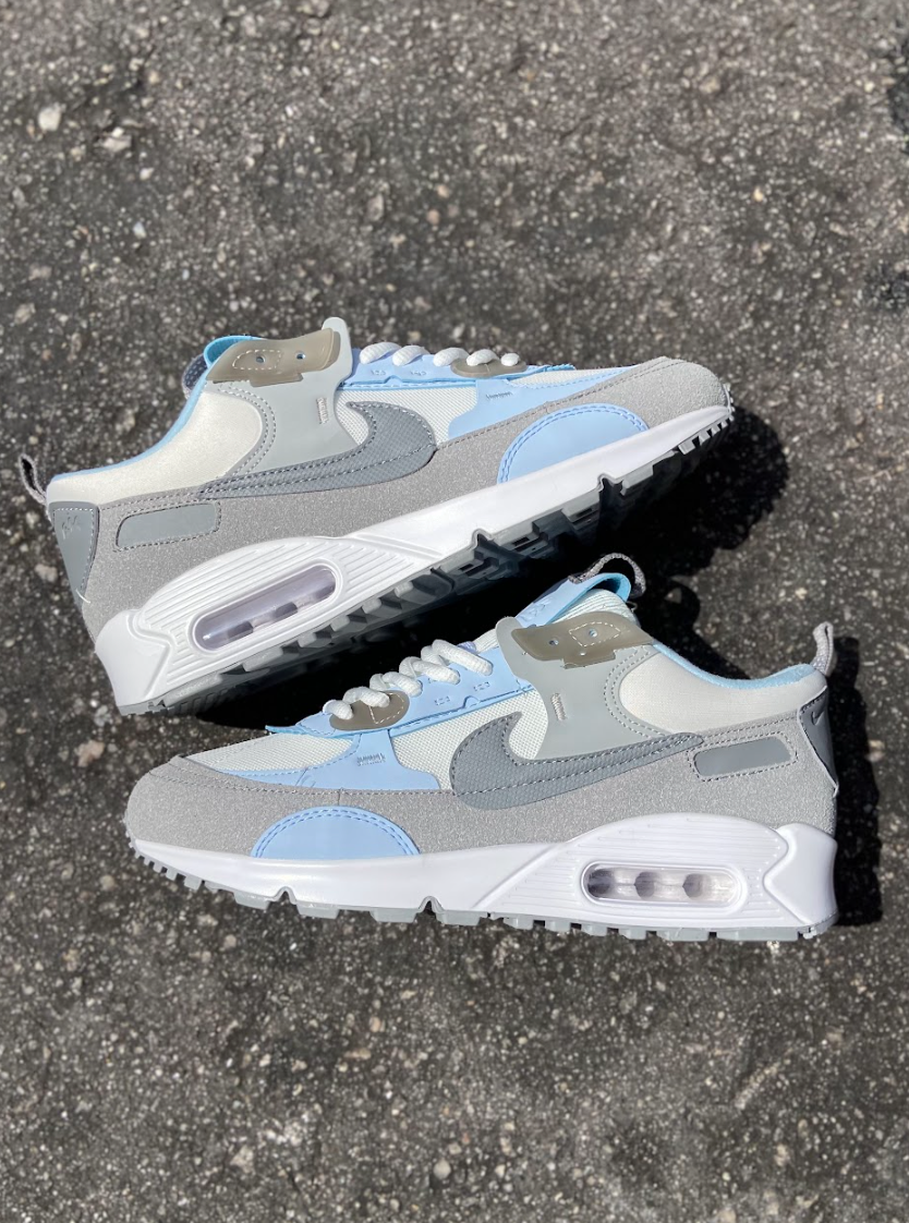 Nike Air Max 90 - Azul e Cinza