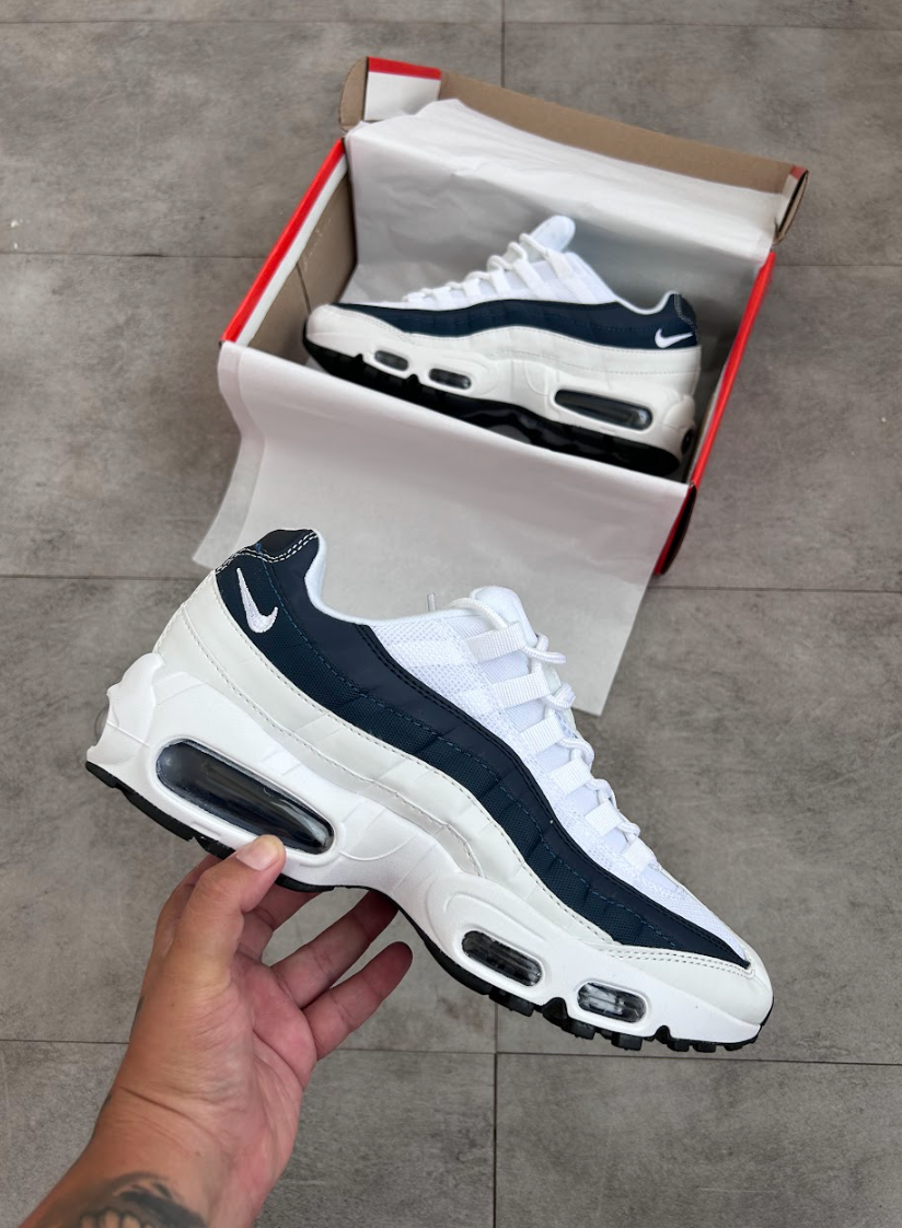 Nike Air Max 95 - Branco e Azul