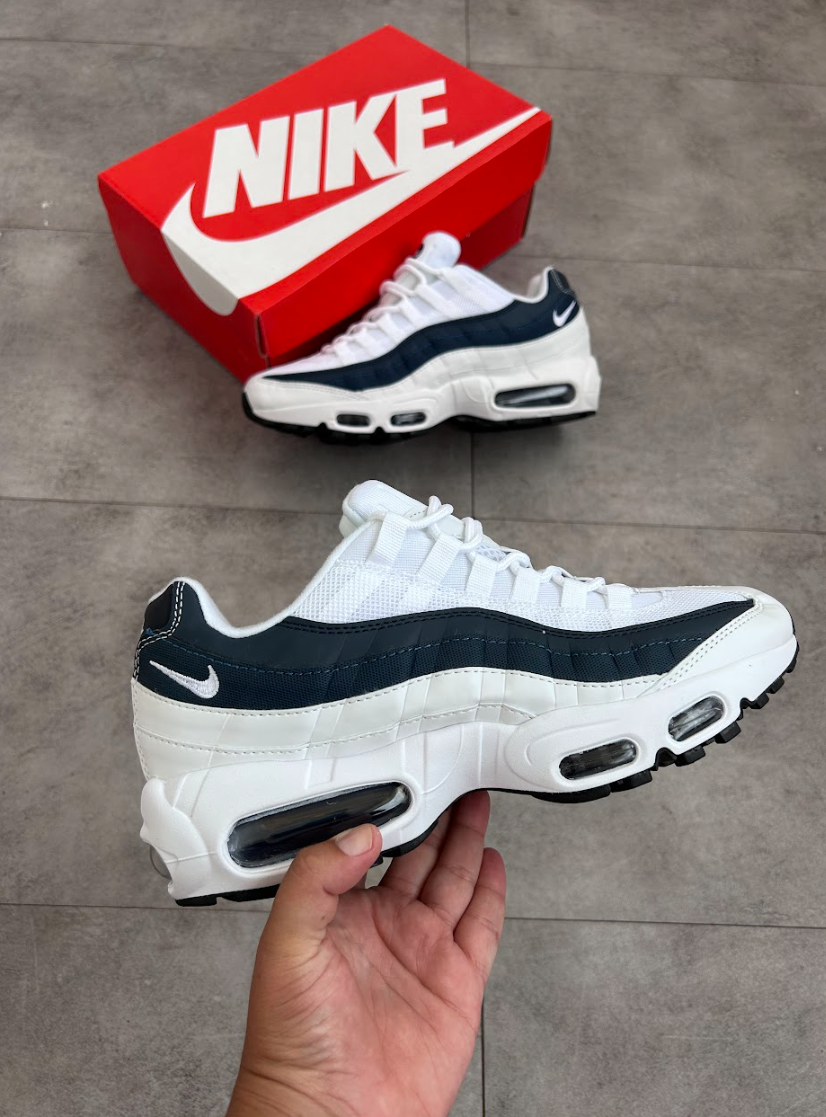 Nike Air Max 95 - Branco e Azul