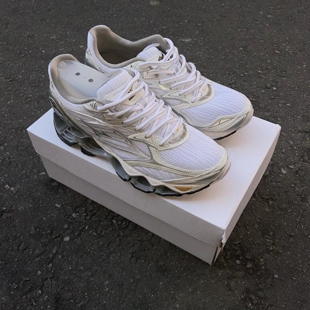 Mizuno Prophecy 6 - Branco e Cinza