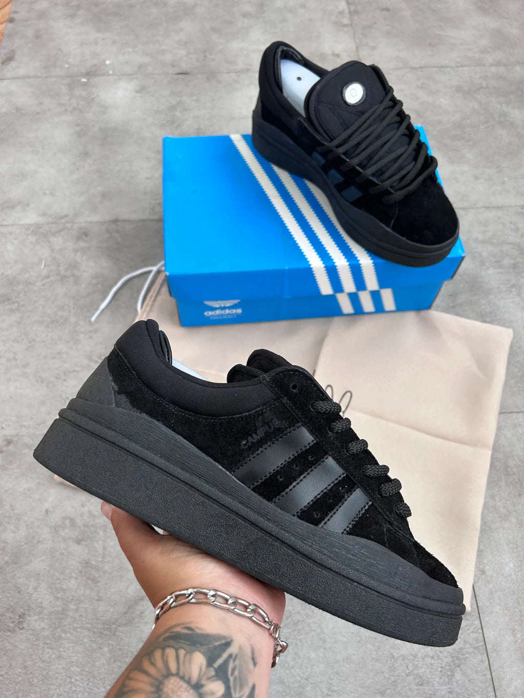 Adidas Bad Bunny x Campus - Black