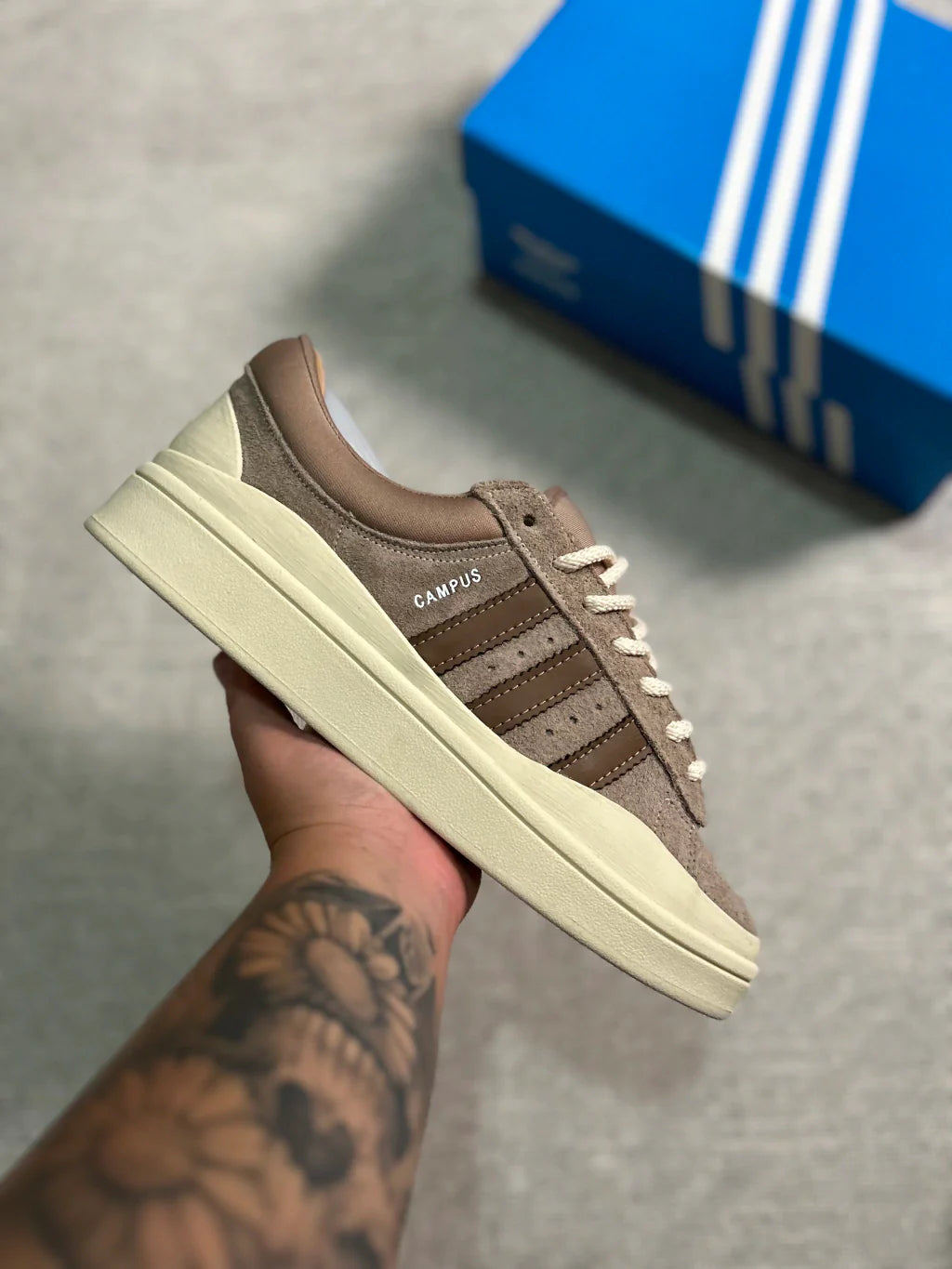 Adidas Bad Bunny x Campus - Marrom