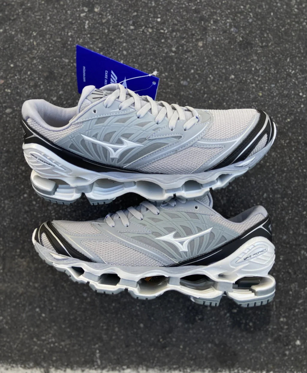 Mizuno Prophecy LS - Branco e prata