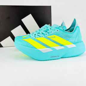Adidas Adizero Adios Pro 4 Flash Aqua  Lucid Lemon