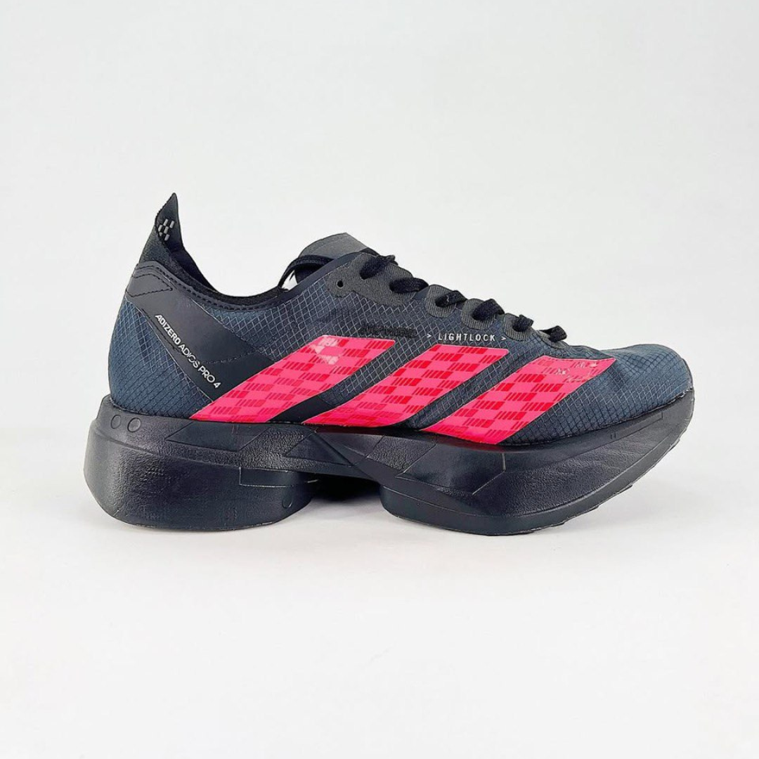 Adidas Adizero Adios Pro 4 Mercedes AMG Preto/Vermelho Lúcido