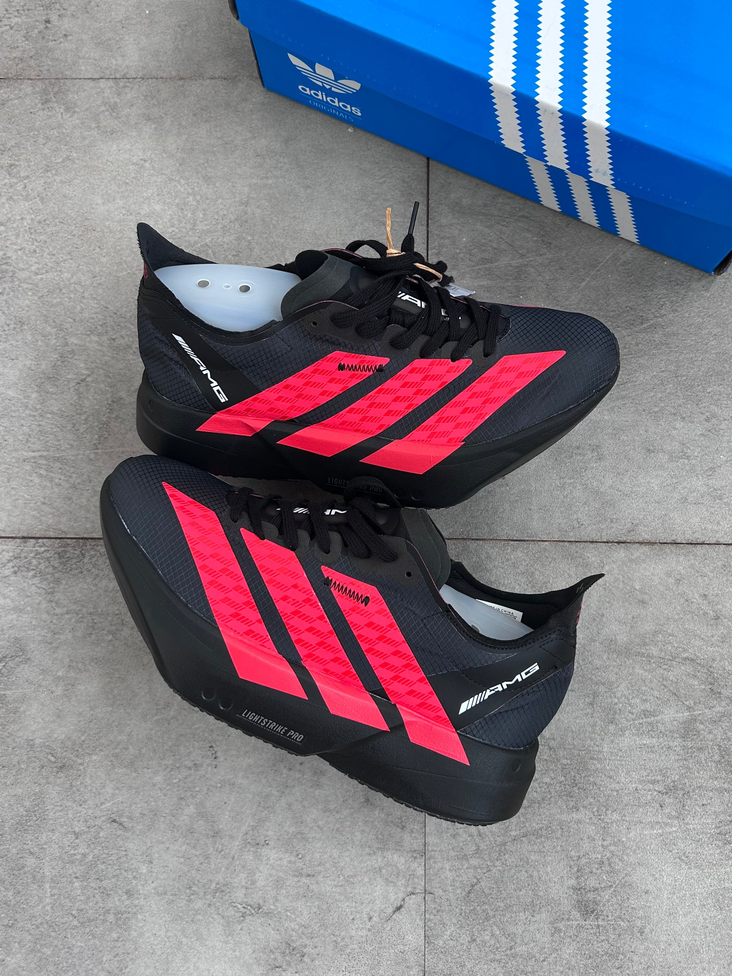 Adidas Adizero Adios Pro 4 Preto e Vermelho- Importado