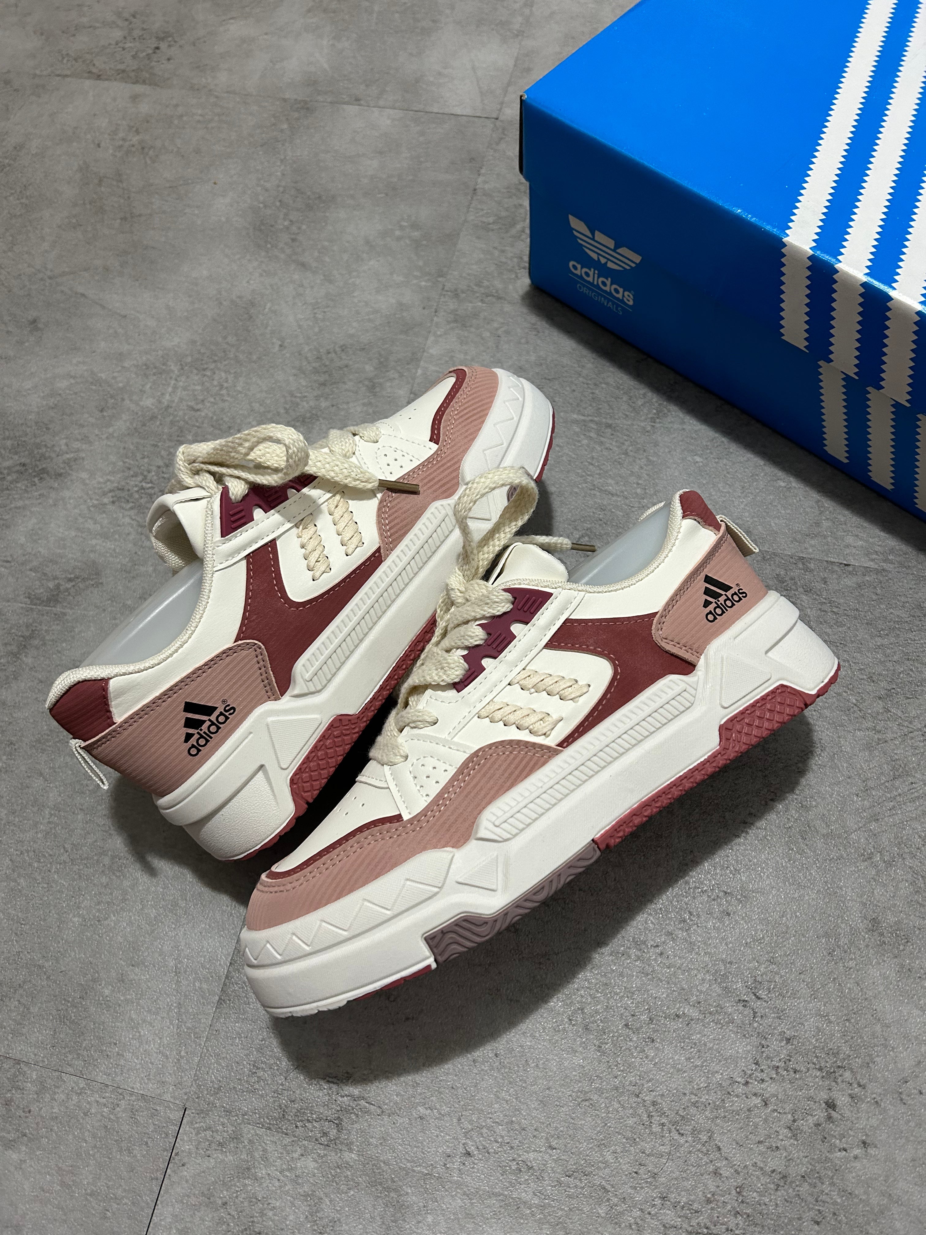 Adidas Trenza - Branco/Rosa