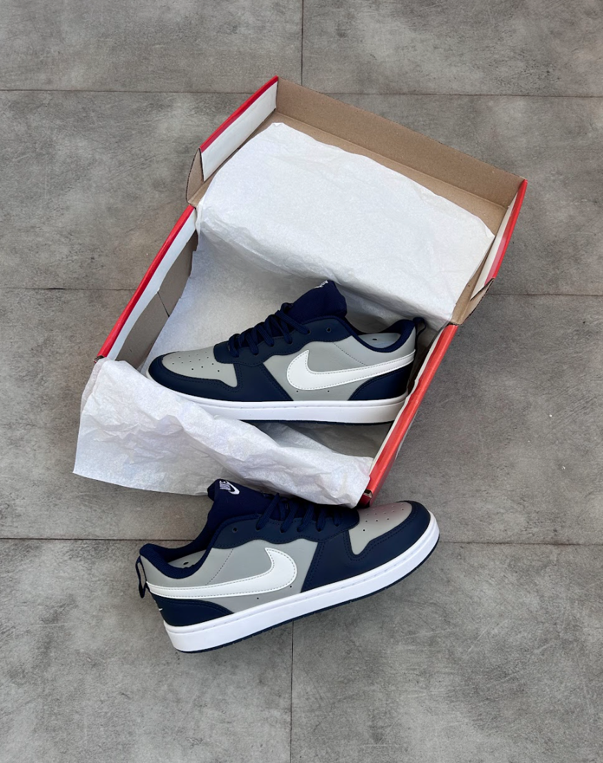 Nike Court Borough - Azul/Cinza