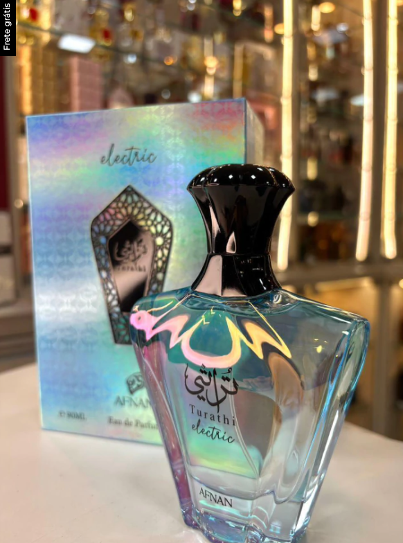 Perfume arabe Turathi Eletric Afnan - 100 ml