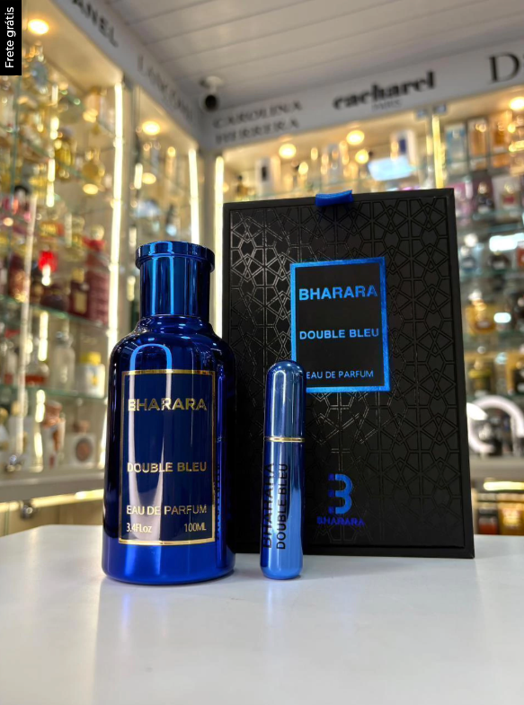 Perfume arabe Double Bleu Bharara - 100ml