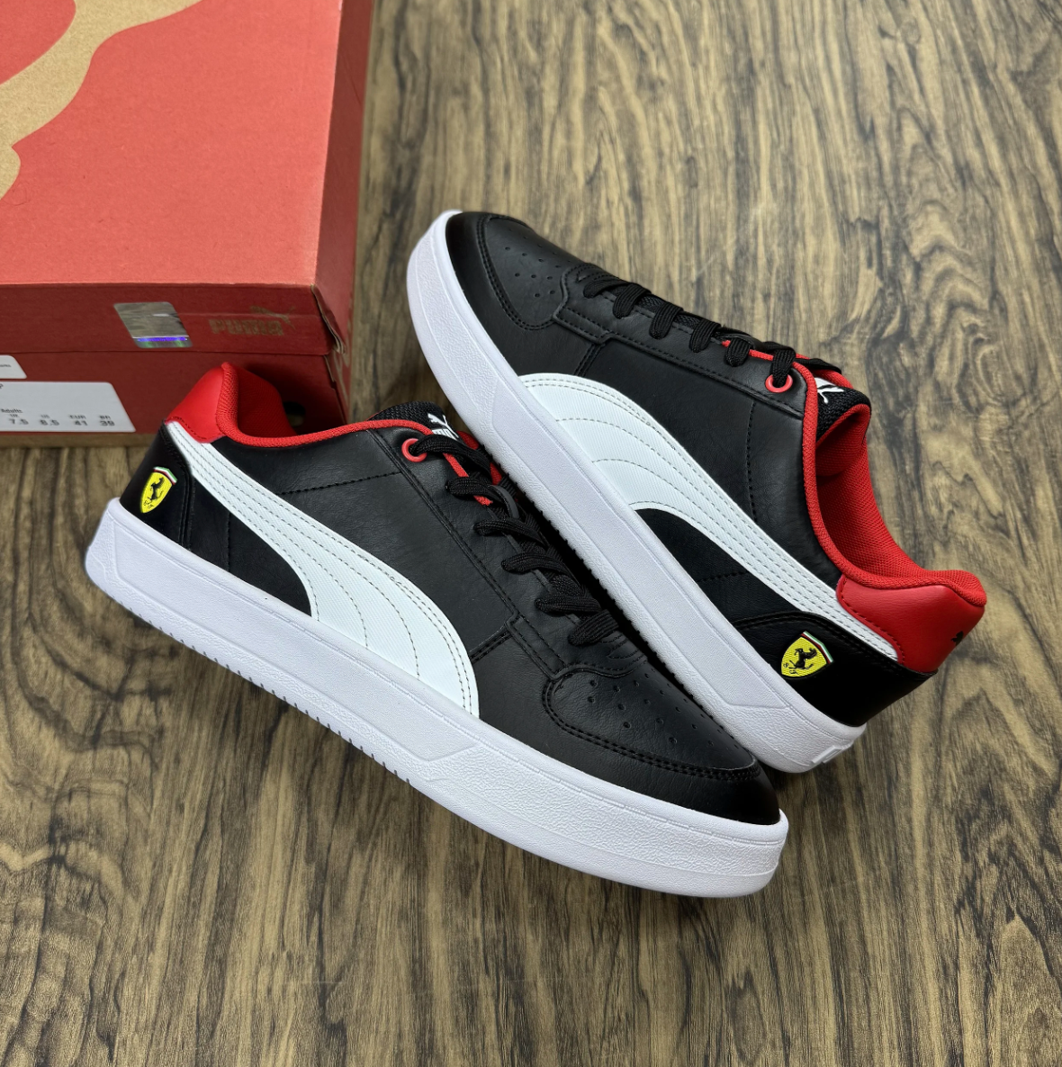 Tênis Puma Caven 2.0 Ferrari 2025 - Preto