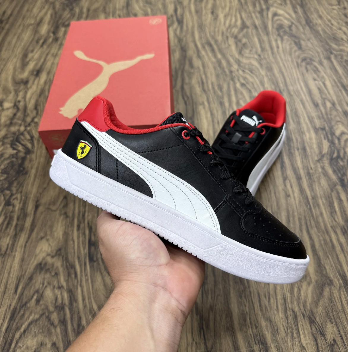 Tênis Puma Caven 2.0 Ferrari 2025 - Preto