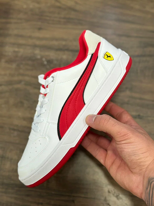 Tênis Puma Caven 2.0 Ferrari 2025 - Branco
