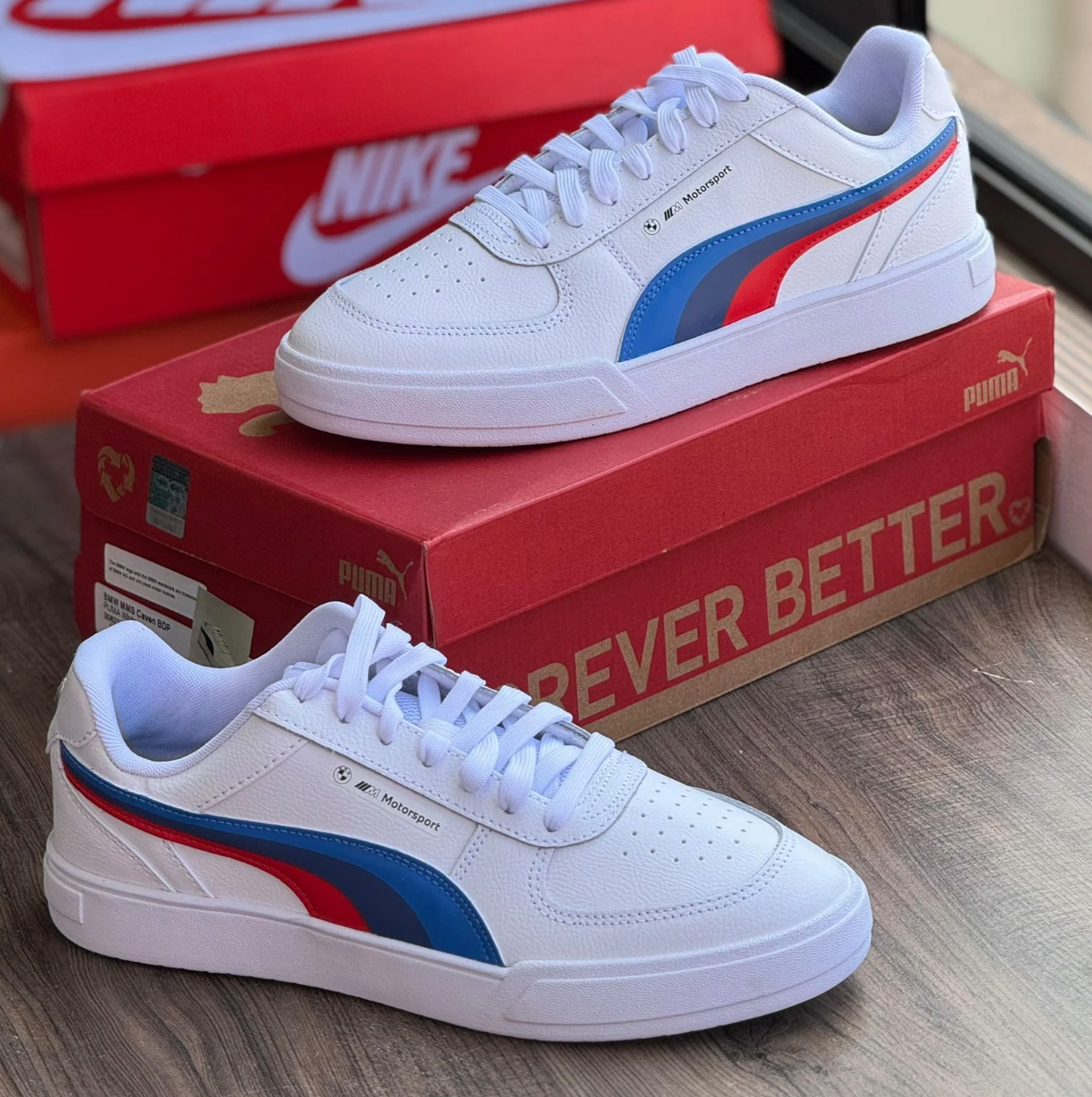 Tênis Puma Caven 2.0 BMW Motorsport - Branco