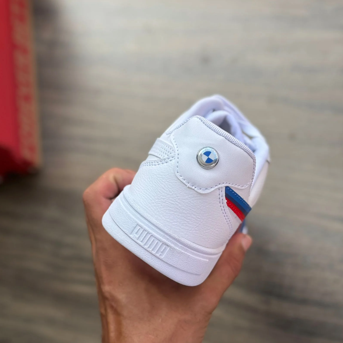 Tênis Puma Caven 2.0 BMW Motorsport - Branco