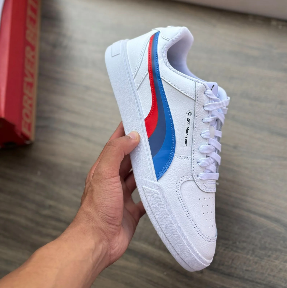 Tênis Puma Caven 2.0 BMW Motorsport - Branco