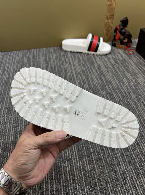 Slide Gucci - Branco