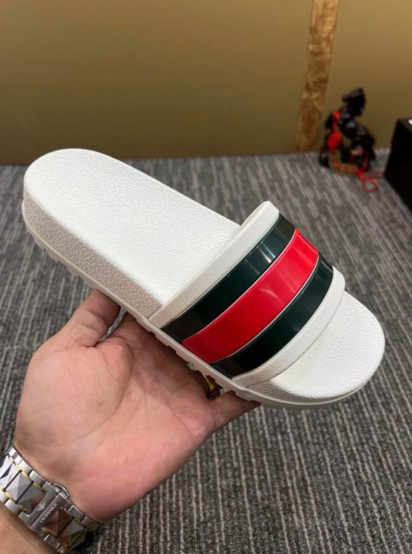 Slide Gucci - Branco