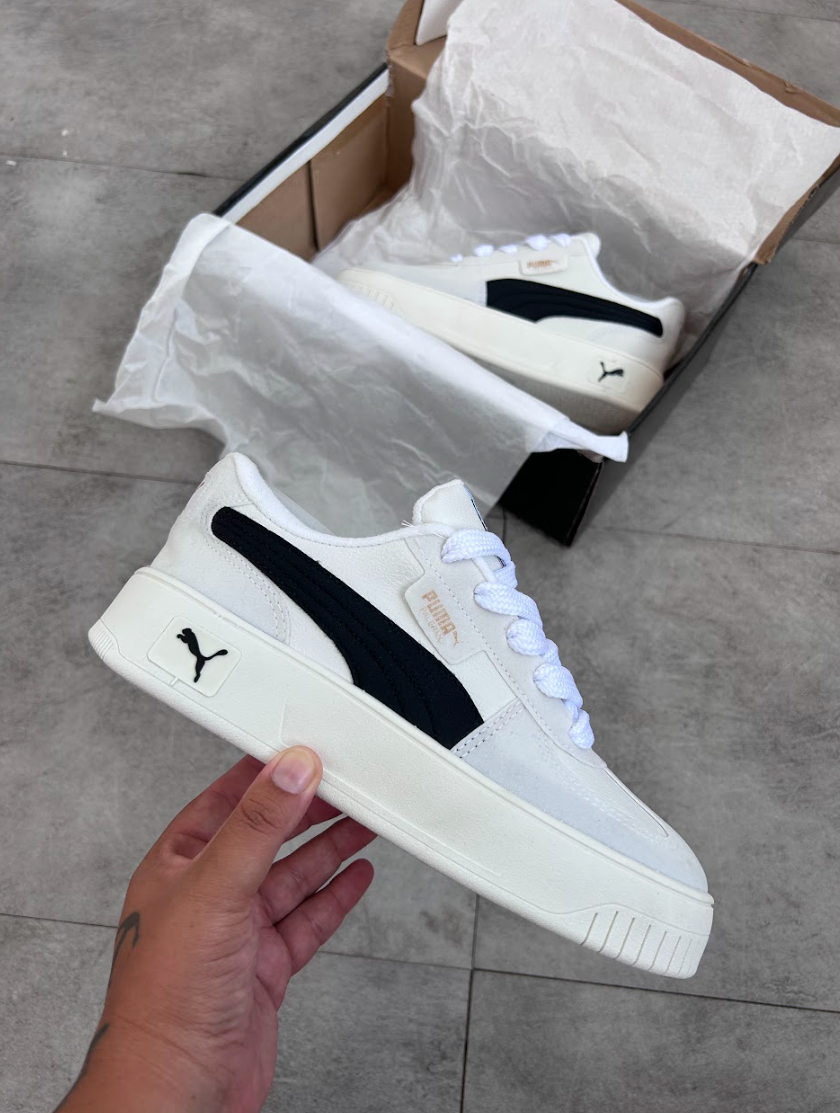 Puma Palermo - Bege e Preto