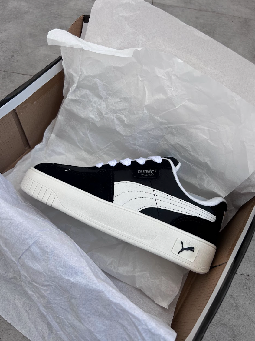 Puma Palermo - Preto e Bege