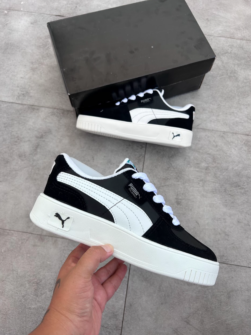 Puma Palermo - Preto e Bege