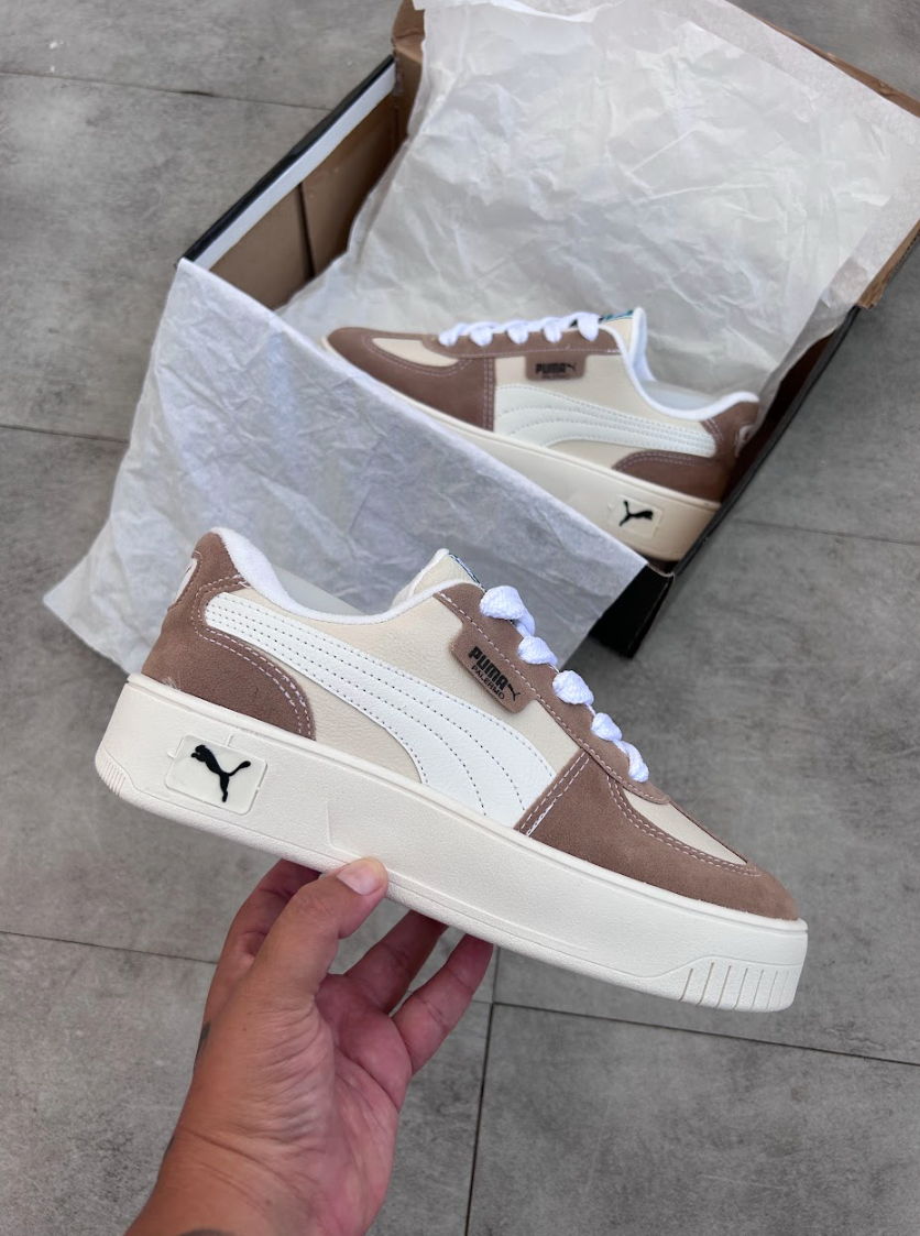 Puma Palermo - Marrom e Bege