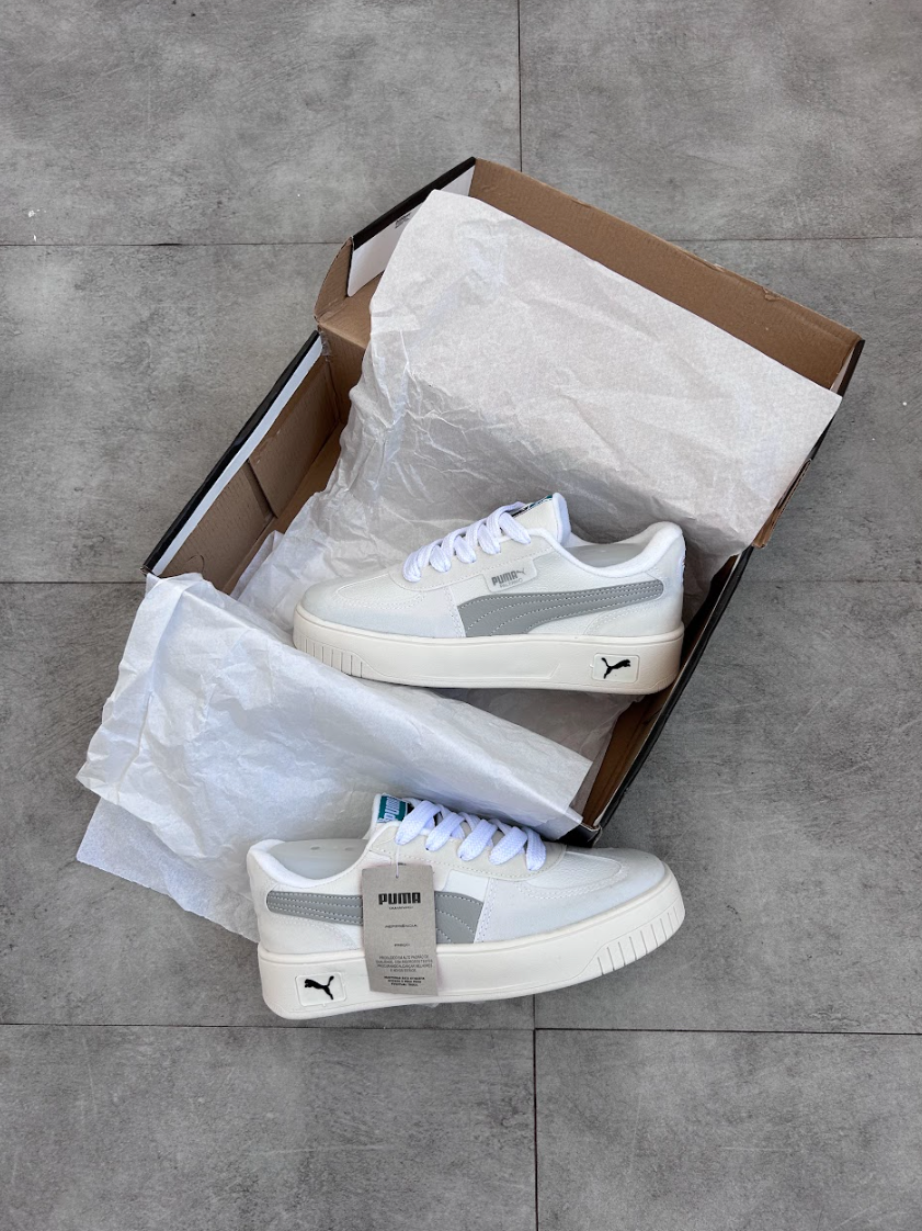 Puma Palermo - Bege e Cinza