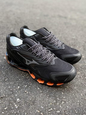 Mizuno Prophecy 12 S - Preto e Laranja
