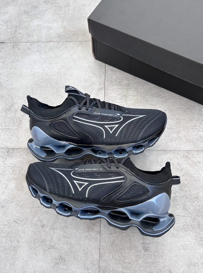 Mizuno Prophecy 14 - Preto com Cinza
