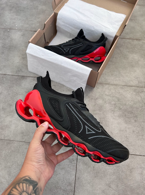 Mizuno Prophecy 14 - Preto com Vermelho