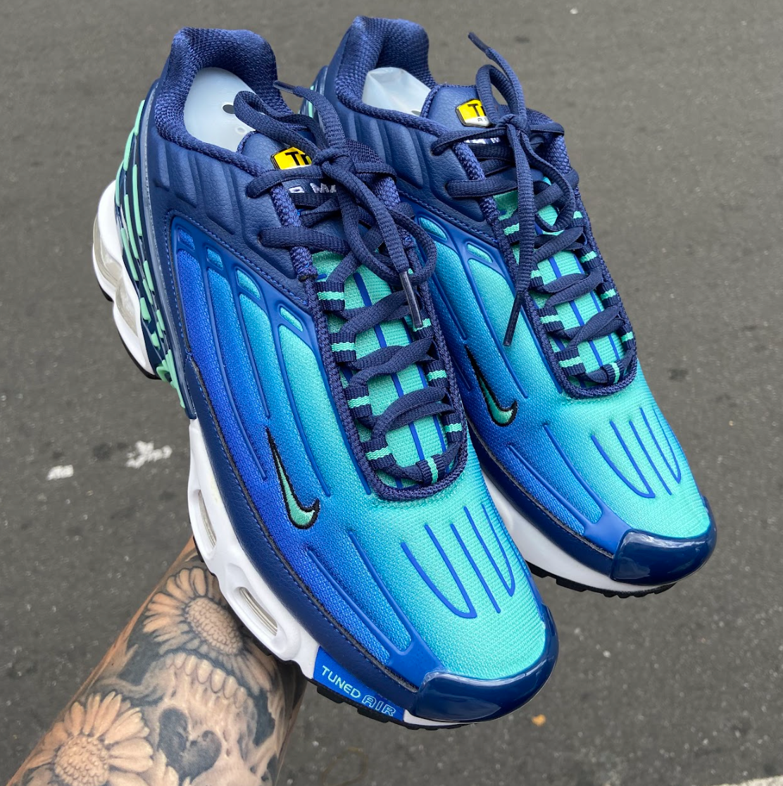 Nike Airmax TN 4 - Azul com Verde