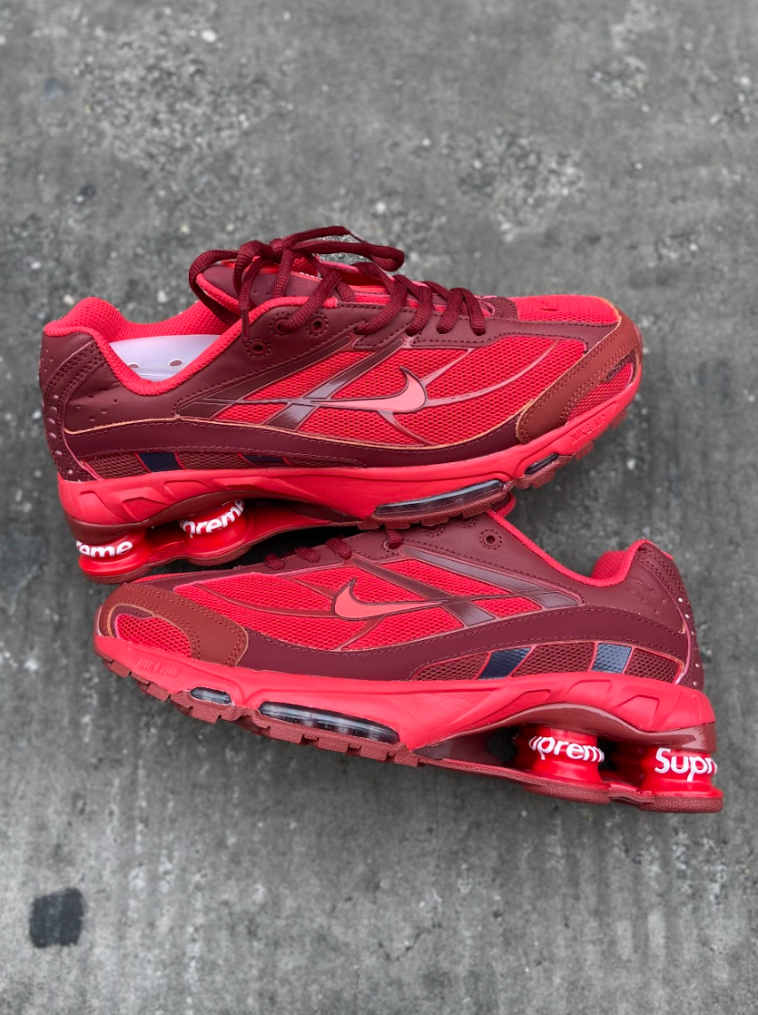 Nike Shox R2 Supreme - Vermelho