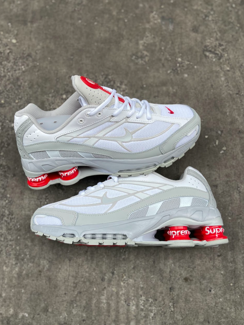 Nike Shox R2 Supreme - Branco