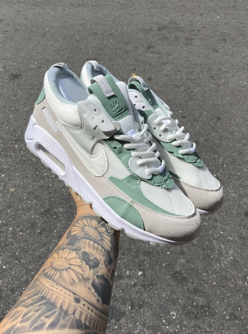 Nike Air Max 90 - Branco e Verde