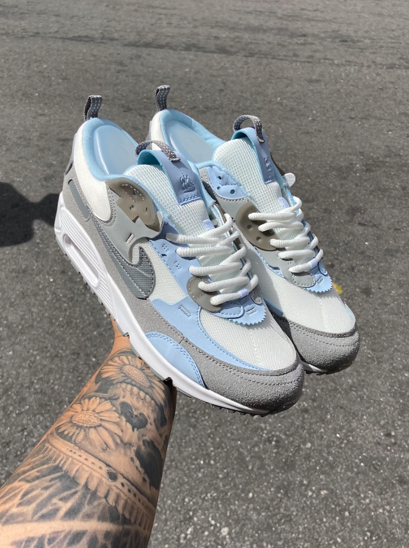 Nike Air Max 90 - Azul e Cinza
