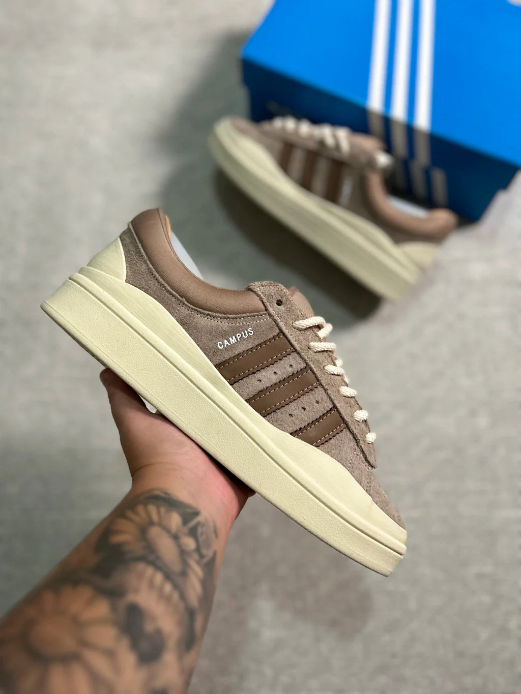 Adidas Bad Bunny x Campus - Marrom