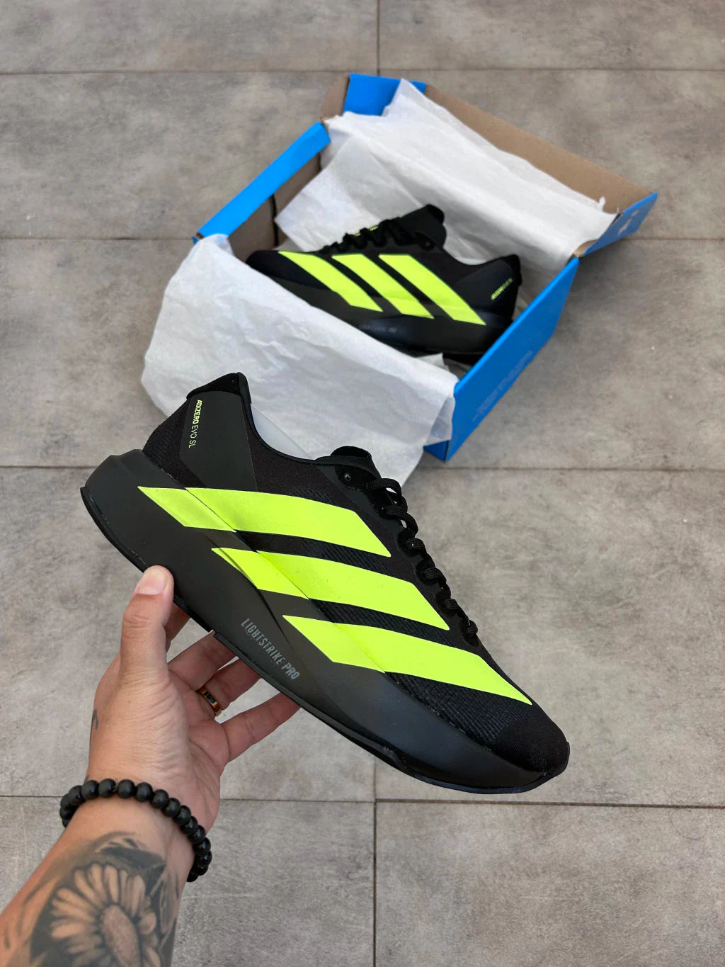 Adidas Adizero - Preto e Vede